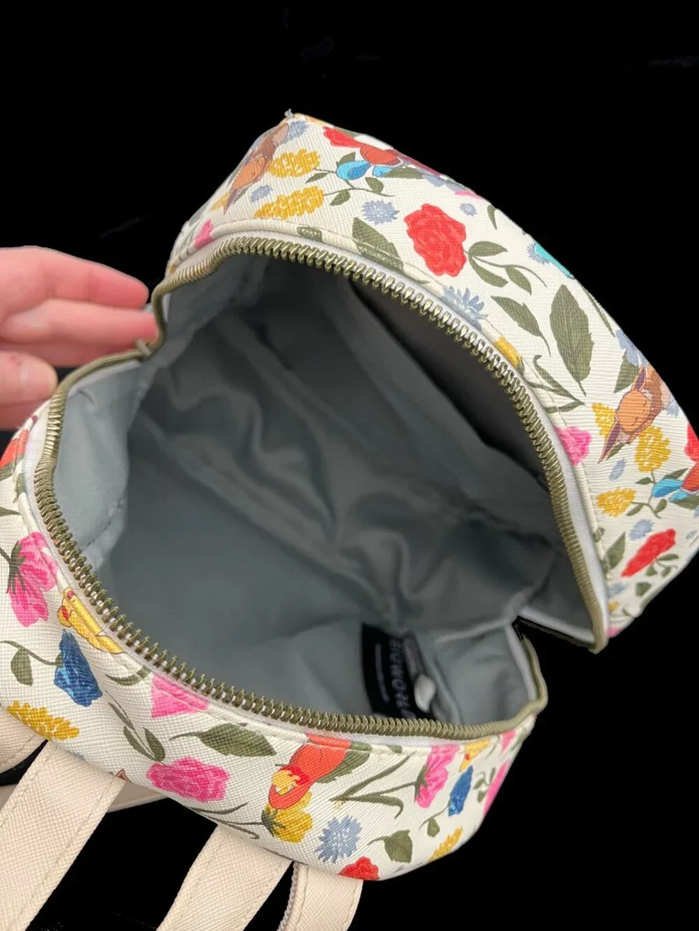 Bioworld Pokemon Sleeping Pikachu Floral Print Mini Backpack Bag